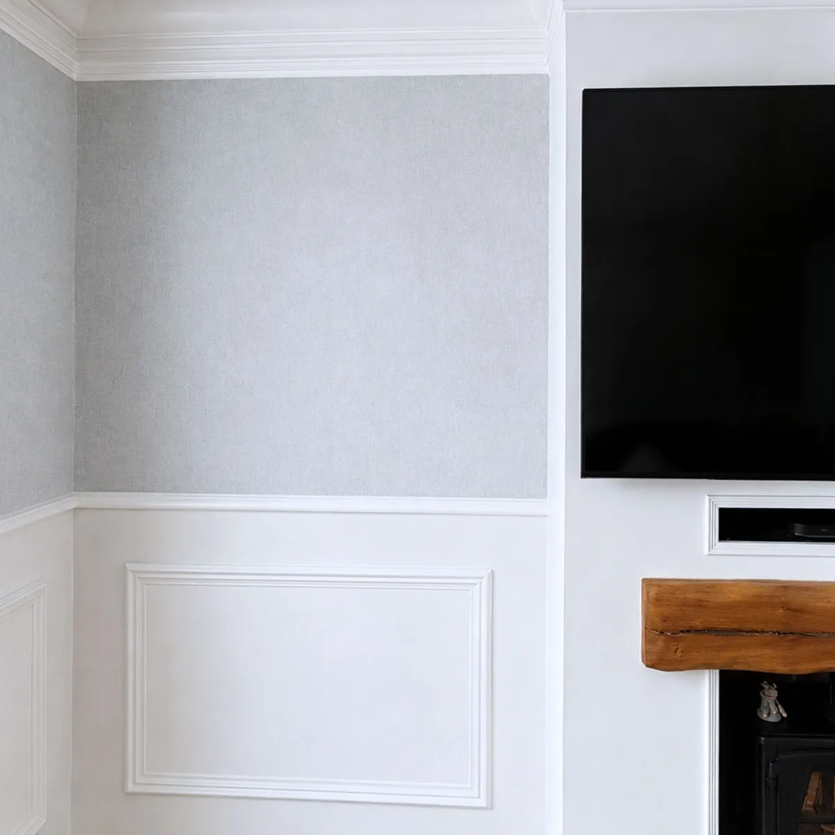 Handcrafted bespoke joinery with custom coving, skirting and architectural detailing 