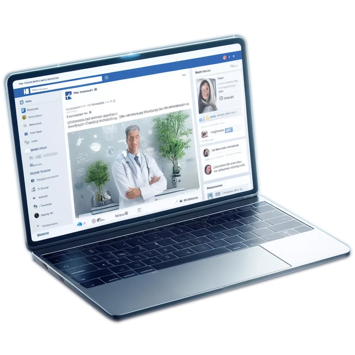 Facebook ads campaign for healthcare providers, social media management