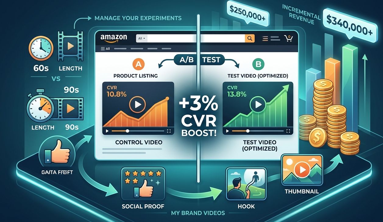 amazon aplus content video testing chart