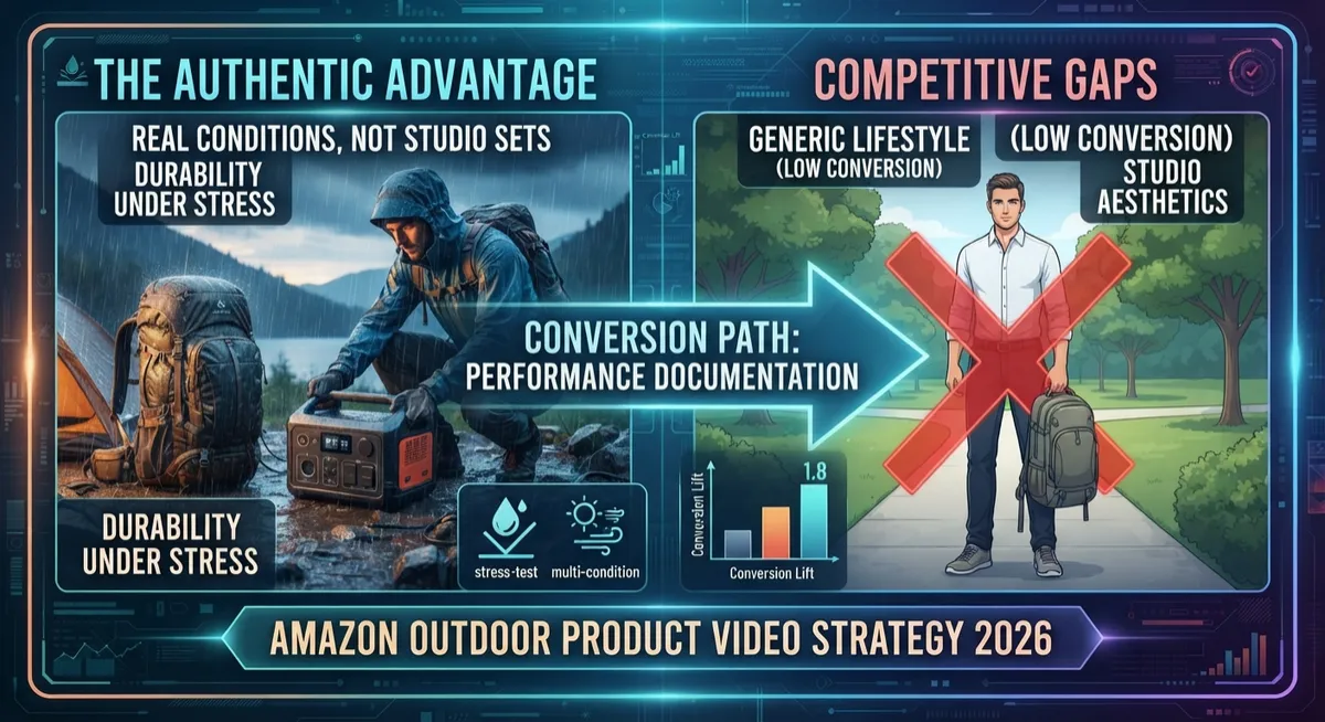 Amazon outdoor product video — what converts in outdoor categories on Amazon listings — MyBrand Videos