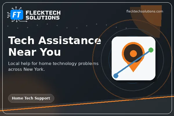 Need Tech Assistance Near You in New York? We’ll Come Right Over.