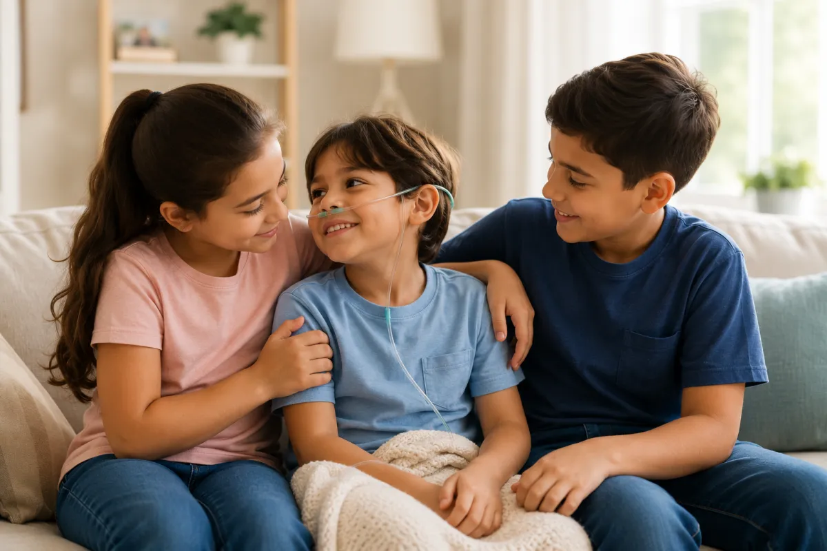 Supporting Siblings When One Child Needs Ongoing Medical Care