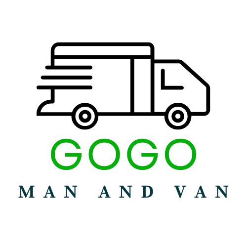 Logo of GOGO an and van. man and van services in Eastbourne. 