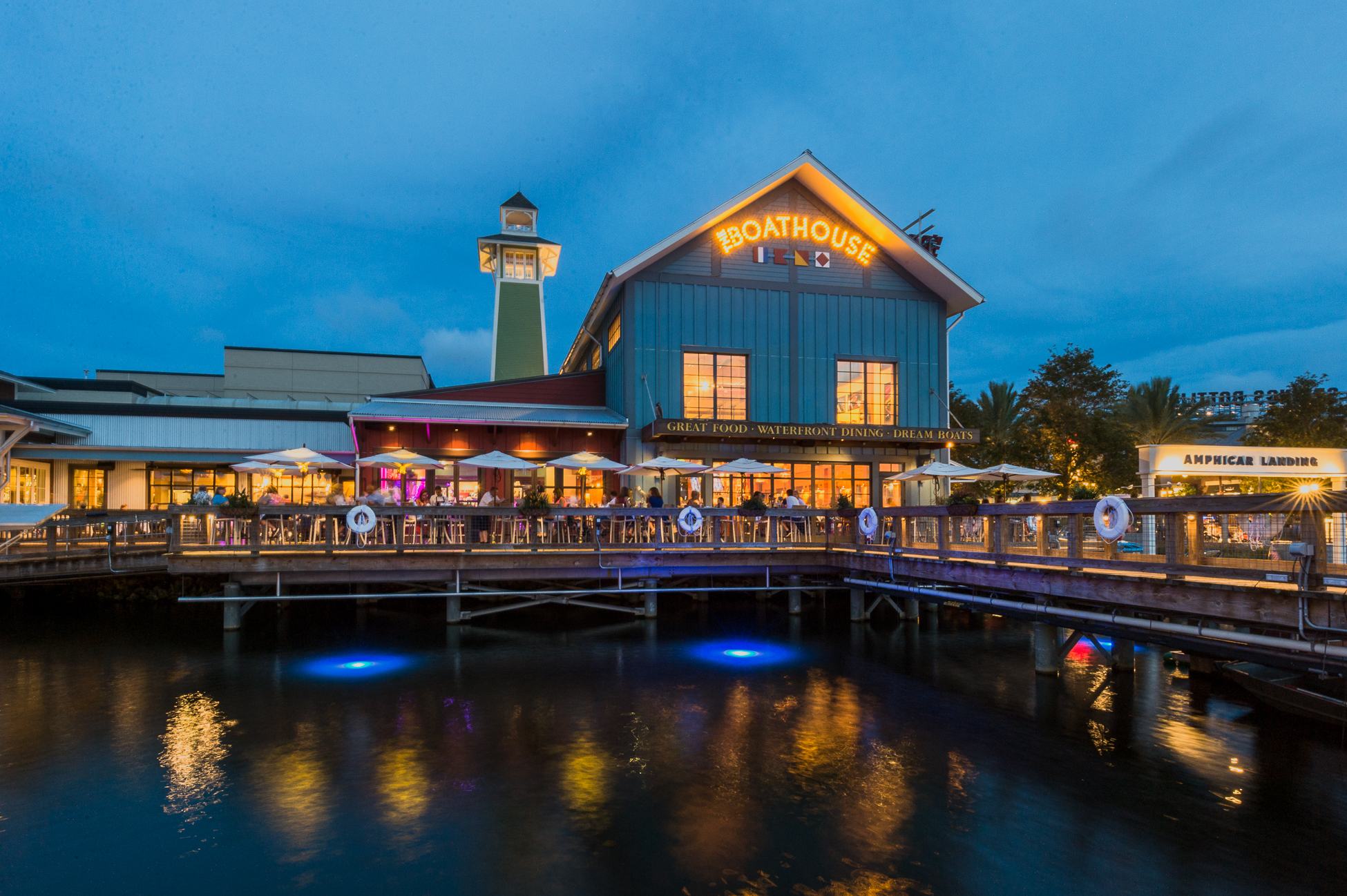The Boathouse at Disney Springs, Orlando, FL: Waterfront Dining, Dream Cars, and One Seriously Epic Day Out