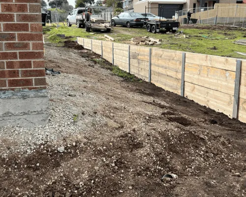 Mount Duneed Retaining Walls
