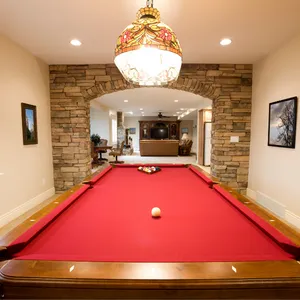 beautiful house with pool table