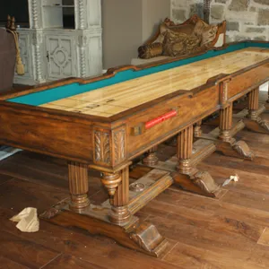 antique pool table