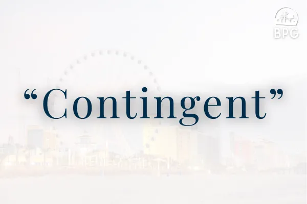 What Does Contingent Mean?