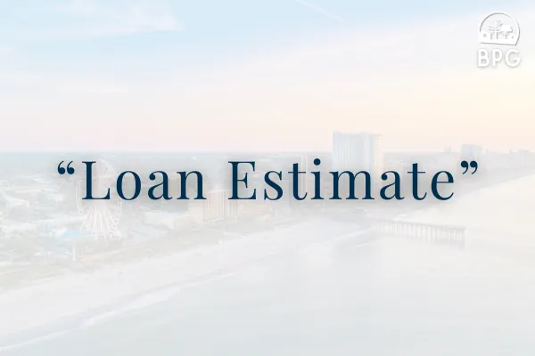 Loan Estimate