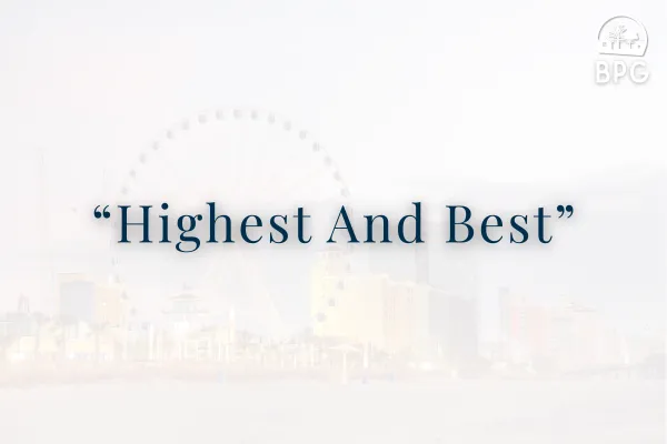 Highest And Best