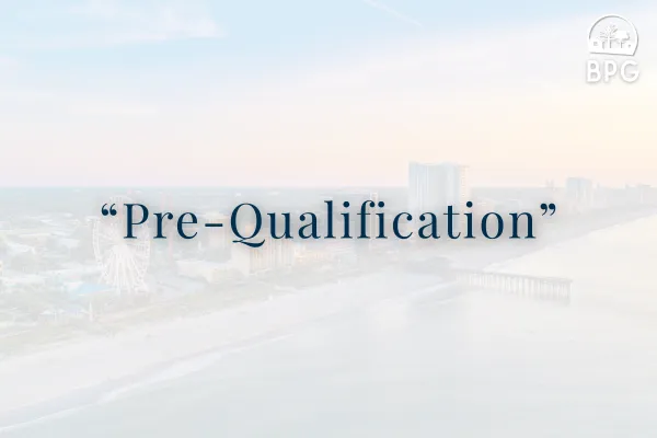 Pre-Qualification