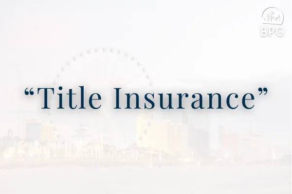 Title Insurance