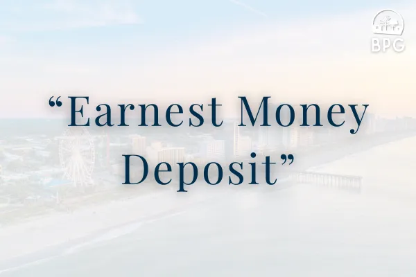 Earnest Money Deposit