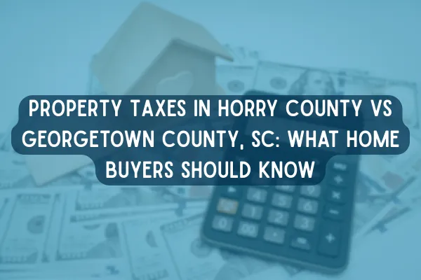 Property Taxes in Horry County vs Georgetown County, SC: What Home Buyers Should Know