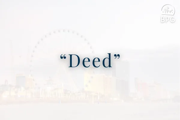 Deed
