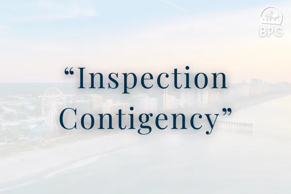 Inspection Contingency for Buyers