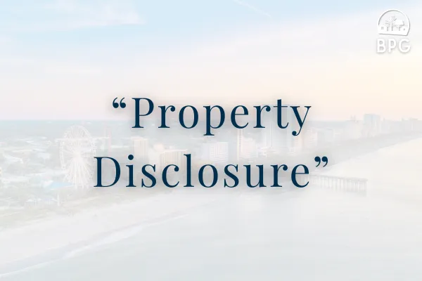 Property Disclosure