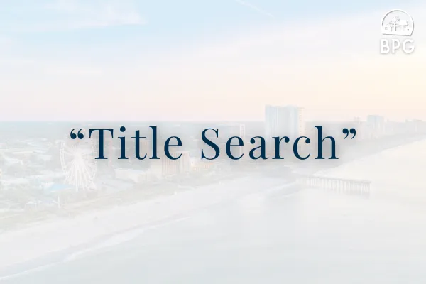 Title Search