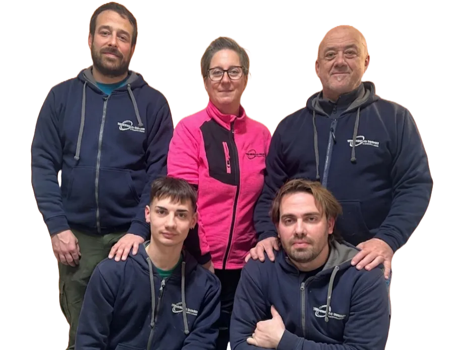 Il team di idraulico valdarno in una foto di gruppo