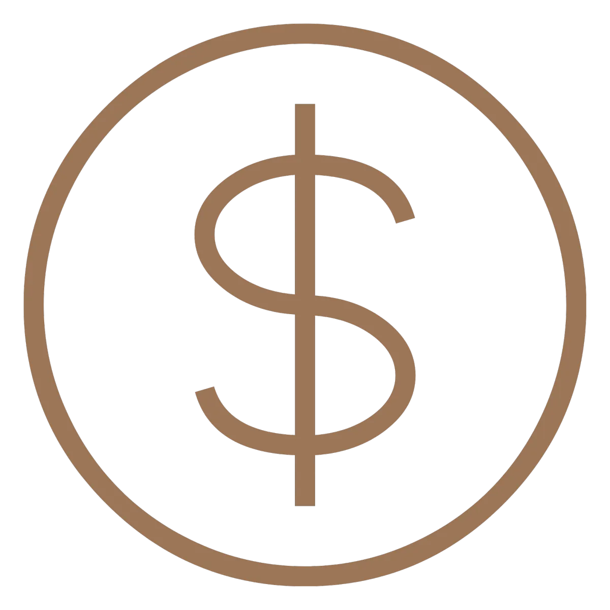 Icon of dollar sign