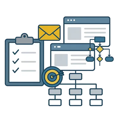 iamage depicting a review of webinar content