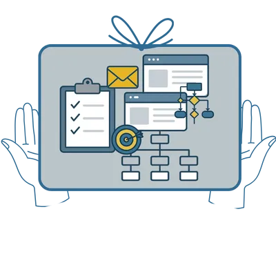 iamage depicting a review of webinar content