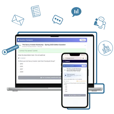 iamage depicting a review of webinar content