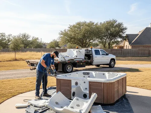 Hot Tub Removal in Adkins, TX