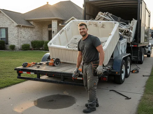 San Antonio, TX Hot Tub Removal