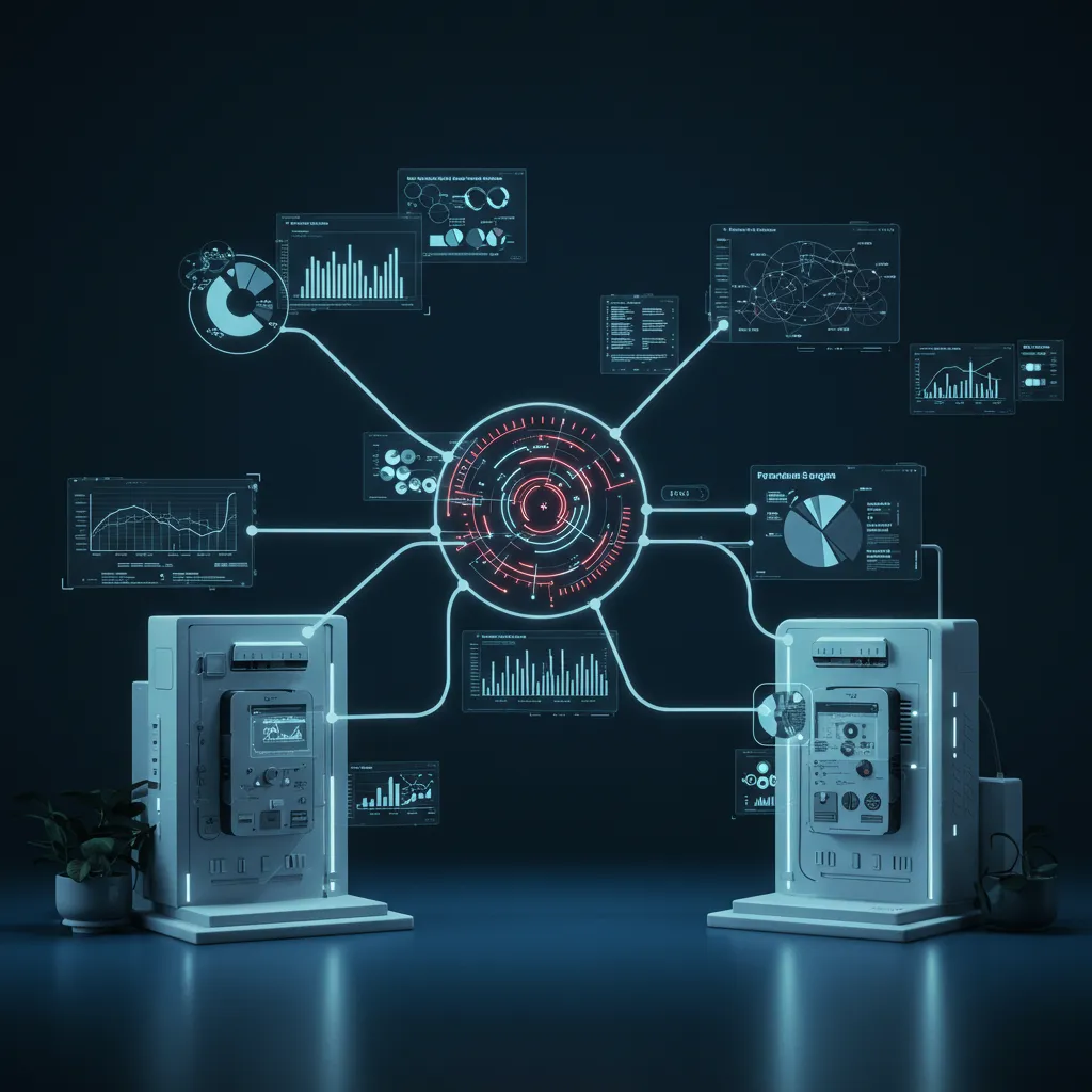 streamlined business systems illustration