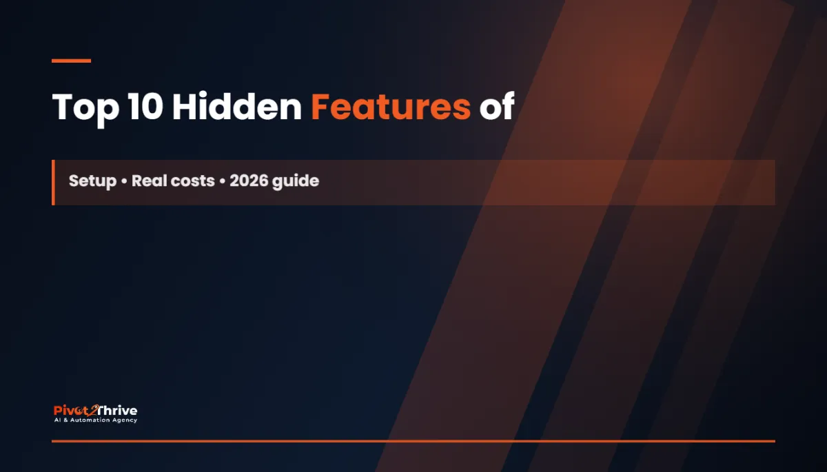 Hidden GoHighLevel features agencies should know