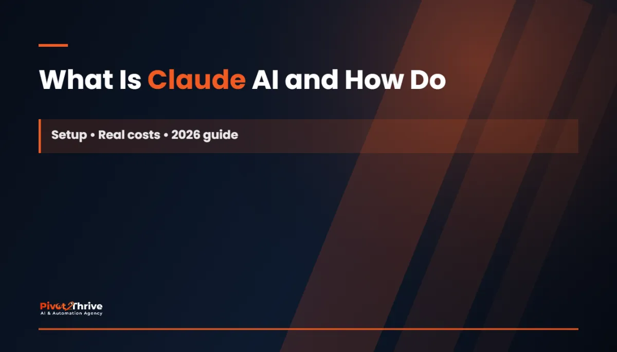 what is claude ai — Pivot 2 Thrive