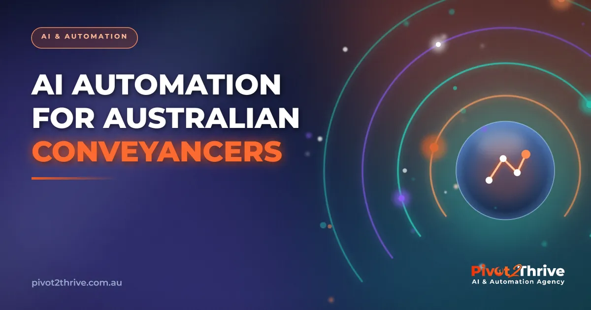 AI automation managing matters for an Australian conveyancing practice