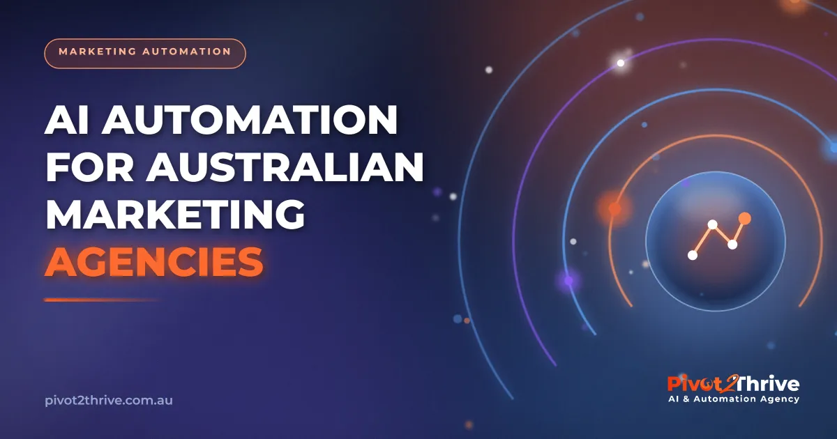 AI automation managing client reporting for an Australian marketing agency