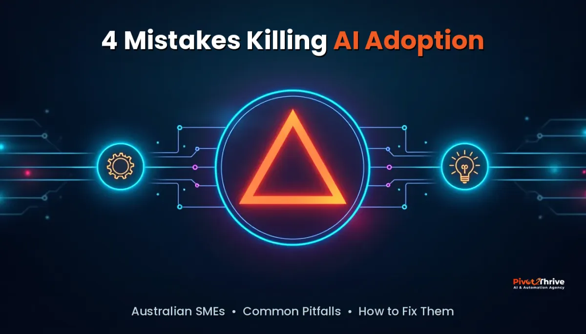 ai adoption mistakes — Pivot 2 Thrive