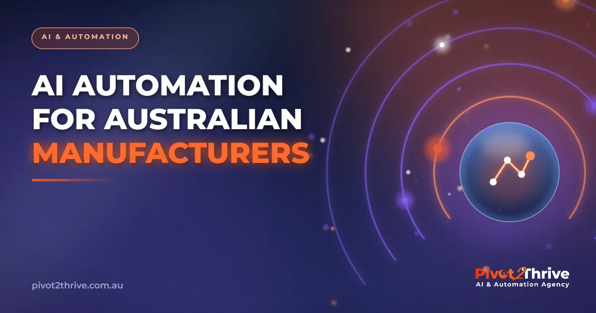 AI automation managing quote requests for an Australian manufacturer