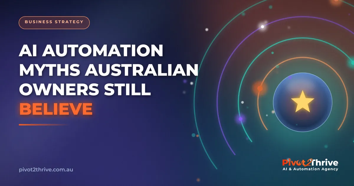 Common AI automation myths held by Australian business owners