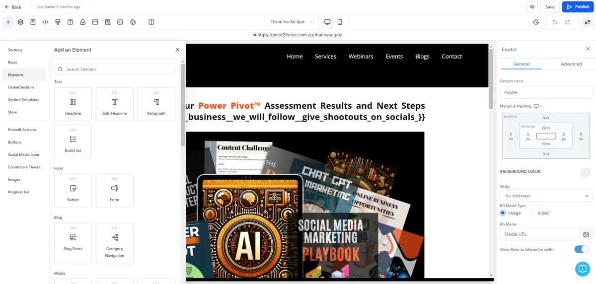 Website page filled with diverse items, inviting visitors to browse through an extensive collection of products.