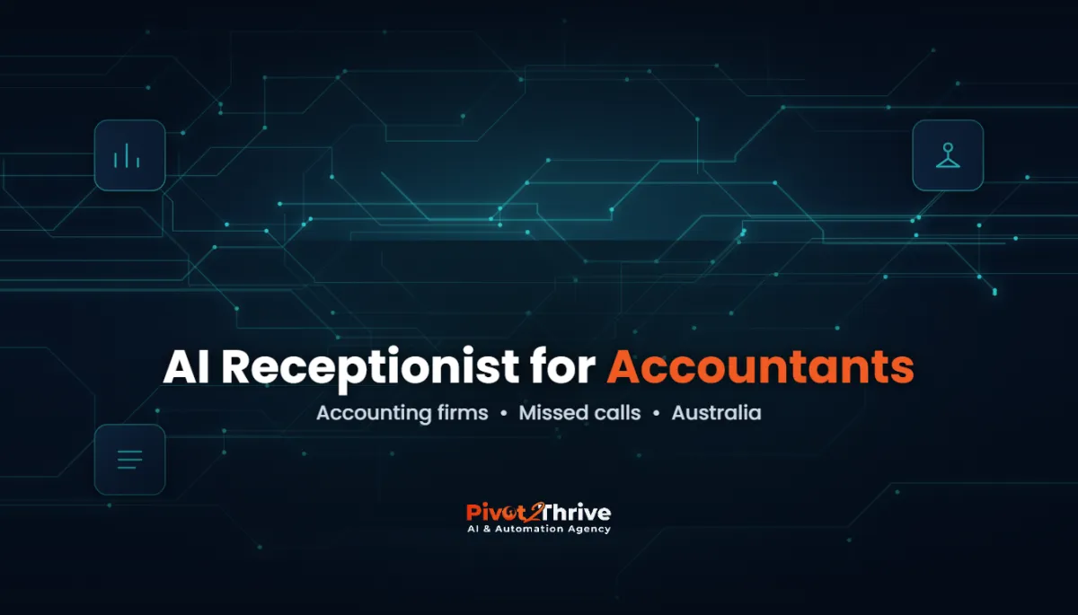 AI receptionist for accounting firms in Australia answering after-hours calls and booking new client appointments