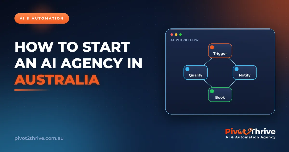 How to Start an AI Agency in Australia: A 2026 Founder's Guide