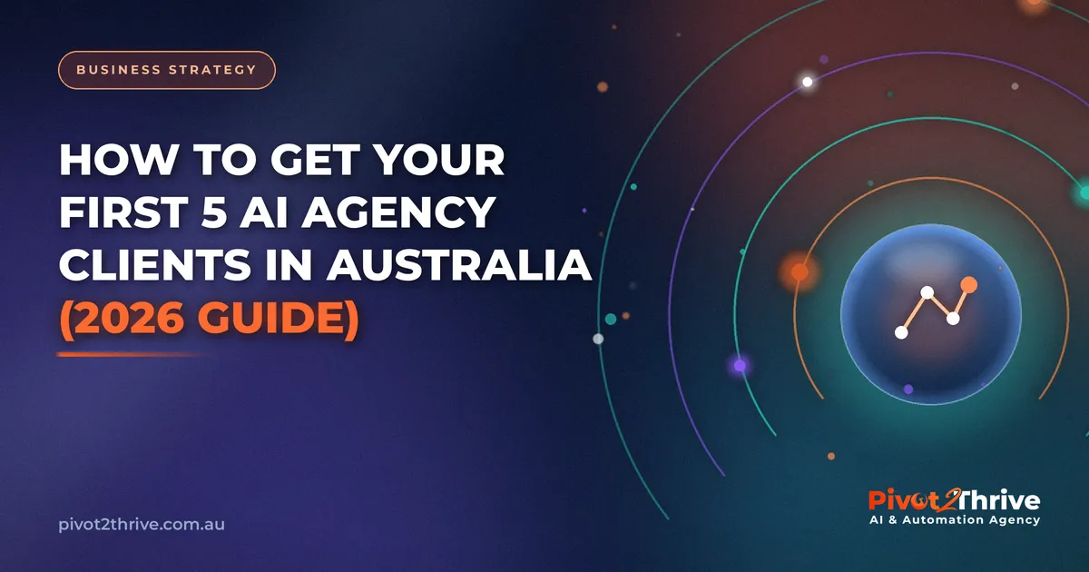 How to Get Your First 5 AI Agency Clients in Australia (2026 Guide)