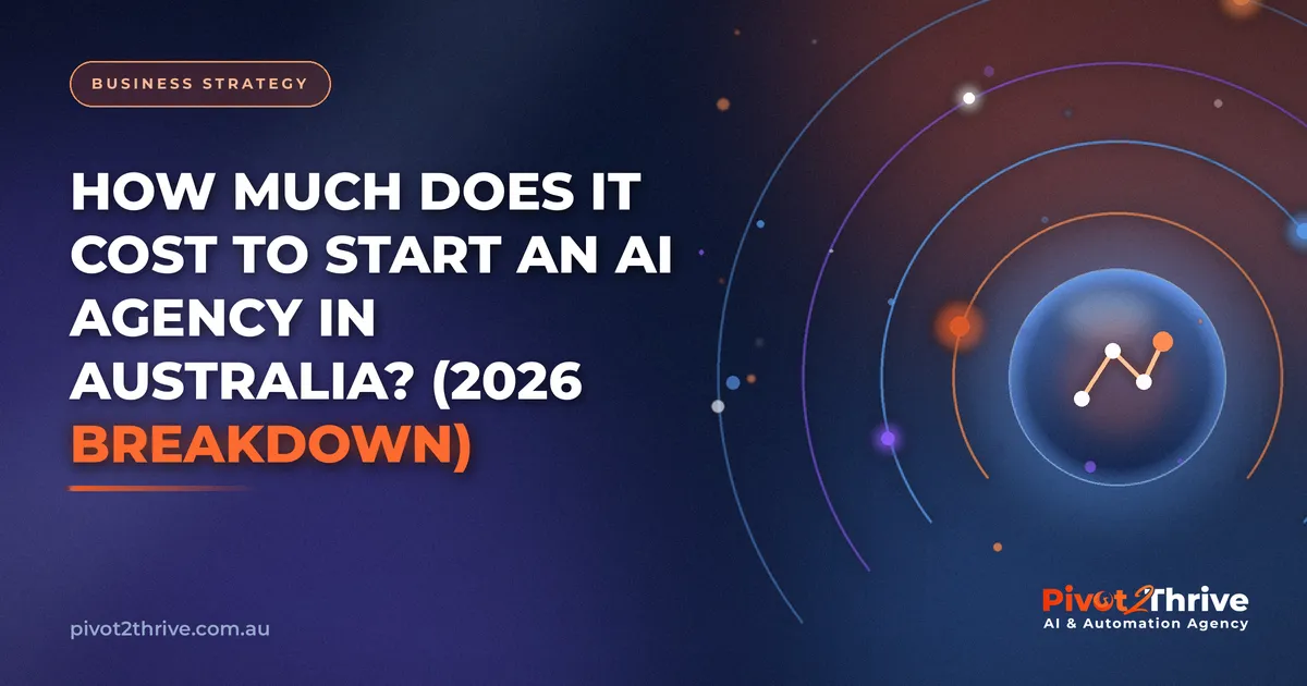Cost to start an AI agency in Australia — 2026 startup budget breakdown