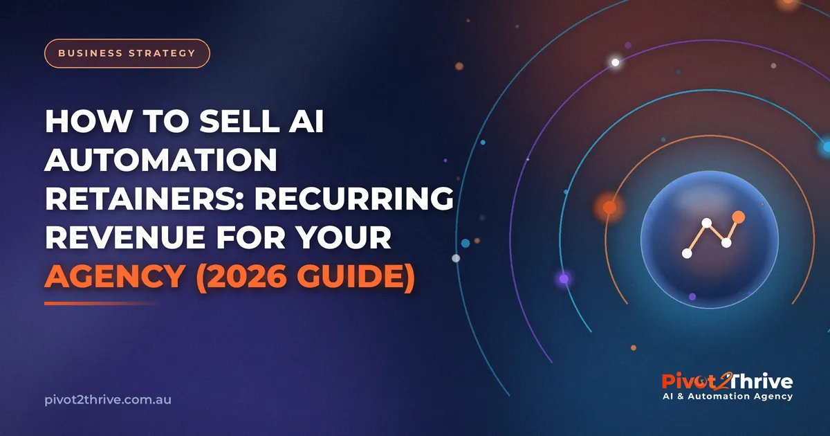 AI automation retainers recurring revenue guide for Australian AI agencies