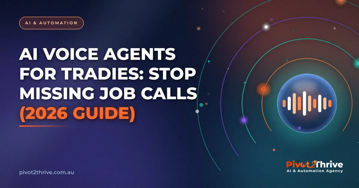 AI voice agents for tradies answering missed job calls — 2026 guide editorial hero