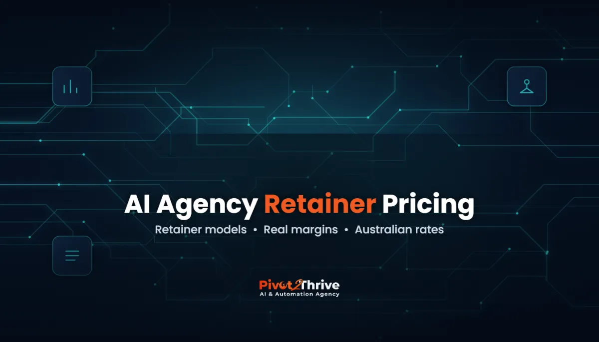 AI agency retainer pricing guide for Australian AI and automation agencies