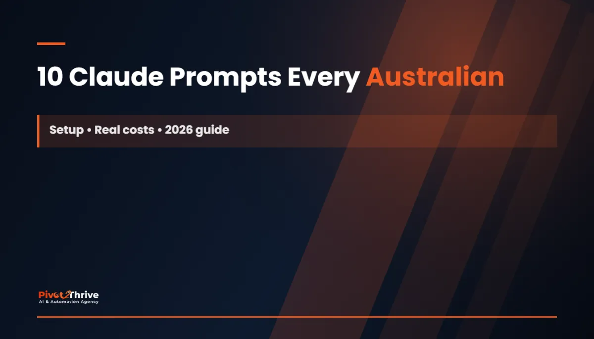 claude prompts for business — Pivot 2 Thrive