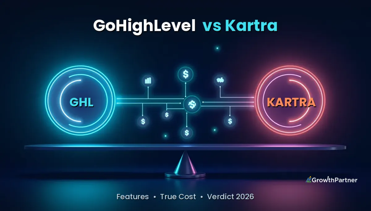GoHighLevel vs Kartra: Features & True Cost (2026)