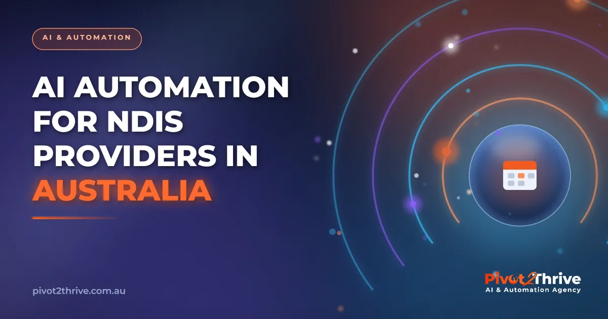 AI automation workflow for an Australian NDIS provider referral intake process
