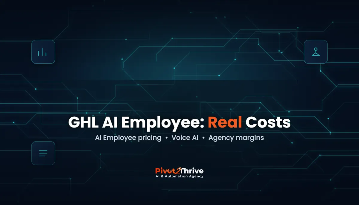 GoHighLevel AI Employee cost breakdown for Australian agencies in 2026