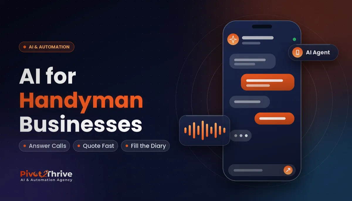 AI for handyman businesses in Australia: AI agent answering calls and booking jobs